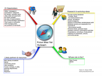 Mind map of ideas for Focus Maui Nui follow-up work